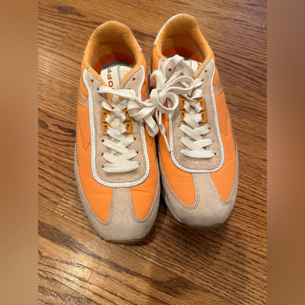 Hoff Off-White Orange and Cream Sneakers